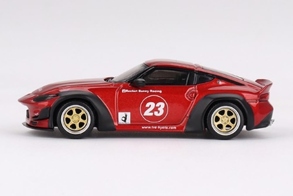 MINI GT 1/64 scale Pandem Nissan Z Passion Red RHD Diecast Car MGT00722-R NEW_3