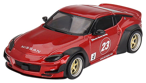 MINI GT 1/64 scale Pandem Nissan Z Passion Red LHD Diecast Car MGT00722-L NEW_1