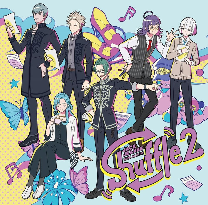 CD JACK JEANNE Mini-Album shuffle 2 Normal Edition Omnibus BRCA-1225 Game Music_1