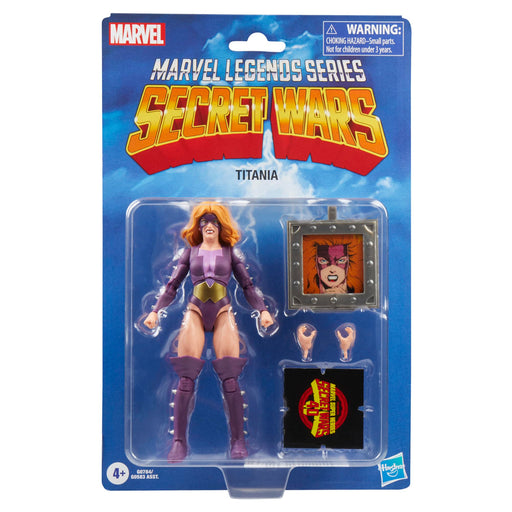 Hasbro Marvel Legends Series Secret Wars Collectable Titania w/ Shield G0784 NEW_2