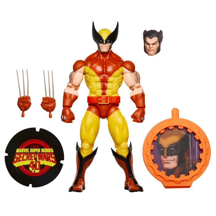 Hasbro Marvel Legends Series Secret Wars Wolverine Figure with shield G0782 NEW_1