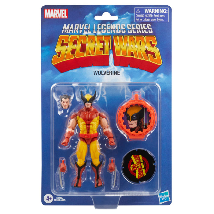 Hasbro Marvel Legends Series Secret Wars Wolverine Figure with shield G0782 NEW_2