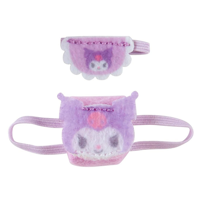 Sanrio KUROMI Pitatto Friends Mini Accessory Set 604607 PVC, ABS, Polyester NEW_3