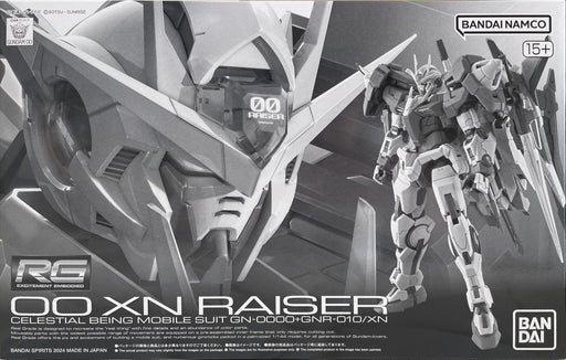 RG 1/144 GN-0000+GNR-010/XN GUNDAM OO XN RAISER Plastic Model Kit Gundam 00V NEW_1