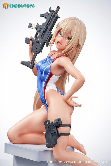 ARMS NOTE Swim Team Kohai-chan 1/7 scale Plastic Painted Figure ‎EN92690 NEW_4