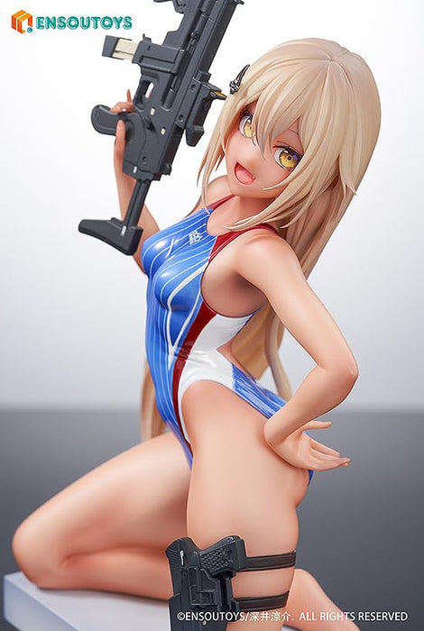 ARMS NOTE Swim Team Kohai-chan 1/7 scale Plastic Painted Figure ‎EN92690 NEW_5