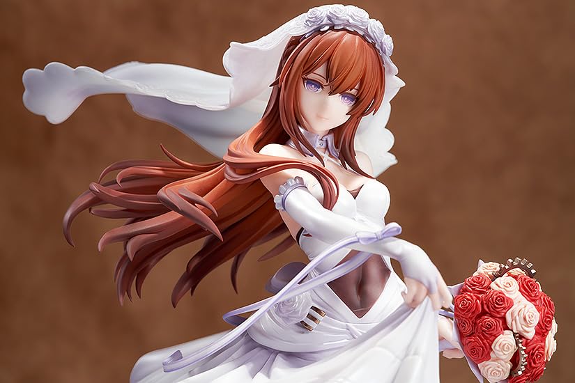 STEINS;GATE Kurisu Makise: Wedding Dress Ver. 1/7 scale 260mm Plastic Figure NEW_5