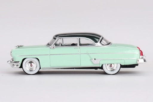 MINI GT 1/64 Lincoin Capri 1954 Park Lane Green LHD Diecast Toy MGT00623-L NEW_2