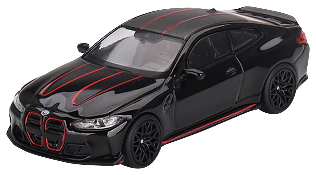 MINI GT 1/64 scale BMW M4 CSL Black Sapphire RHD Diecast Car MGT00703-R NEW_1