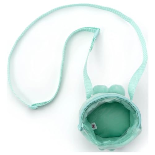 Punirunes Punitomo Tsushin Going Out Runrun Pouch TOMORUN Ver. Green 11cm NEW_3