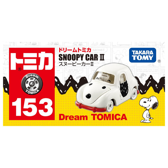 Takara Tomy Tomica Dream Tomica No.153 Snoopy Car II Miniature Car 908760 NEW_4