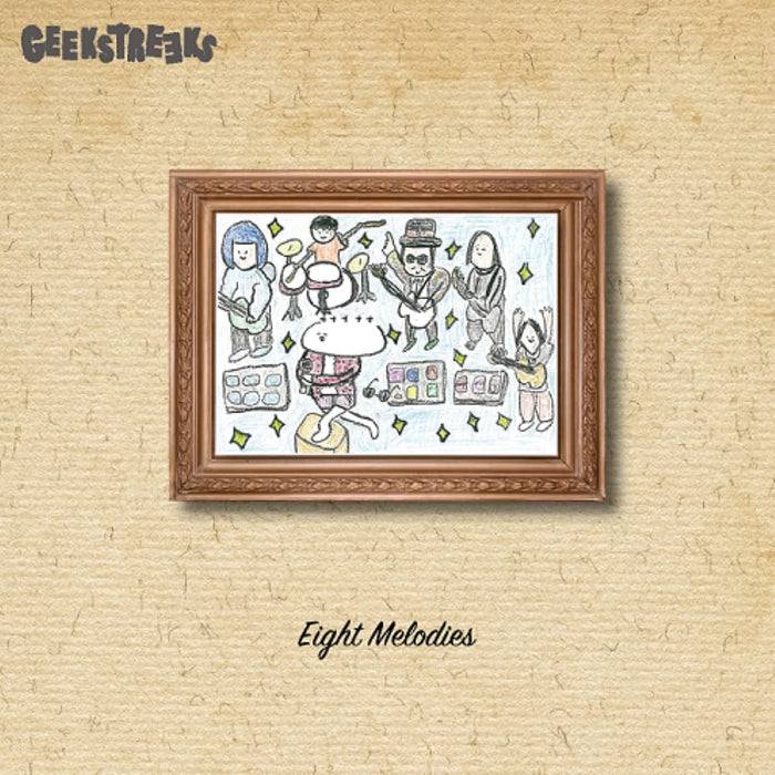 [CD] Eight Melodies Nomal Edition GEEKSTREEKS ED-106 J-Emotional rock band NEW_1
