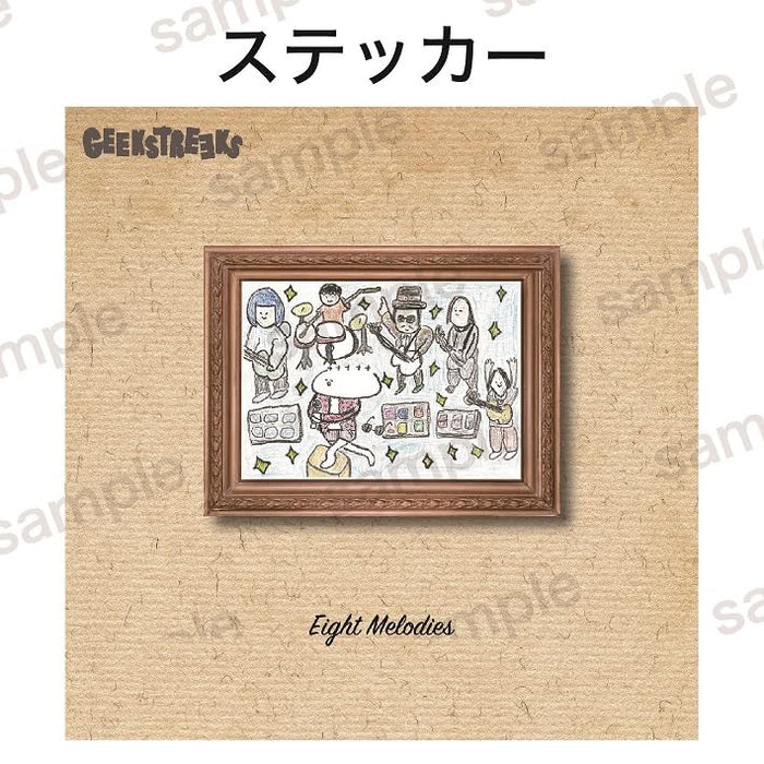 [CD] Eight Melodies Nomal Edition GEEKSTREEKS ED-106 J-Emotional rock band NEW_2