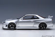 AUTOart 1/18 NISSAN SKYLINE NISMO R34 GT-R Z-tune Z-tune 77461 Silver Diecast_3