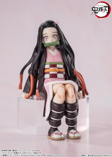 S.H.Figuarts Demon Slayer: Kimetsu no Yaiba Nezuko Kamado Figure BAS66476 NEW_3