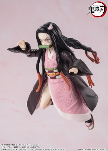 S.H.Figuarts Demon Slayer: Kimetsu no Yaiba Nezuko Kamado Figure BAS66476 NEW_4
