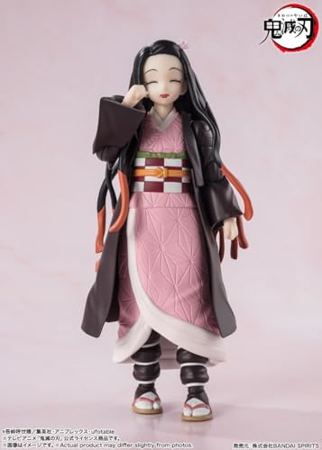 S.H.Figuarts Demon Slayer: Kimetsu no Yaiba Nezuko Kamado Figure BAS66476 NEW_6