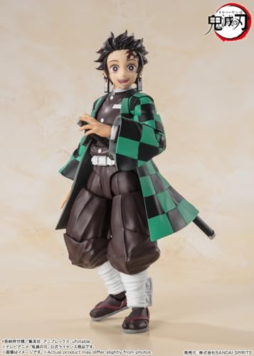 S.H.Figuarts Demon Slayer: Kimetsu no Yaiba Tanjiro Kamado Figure BAS66475 NEW_2