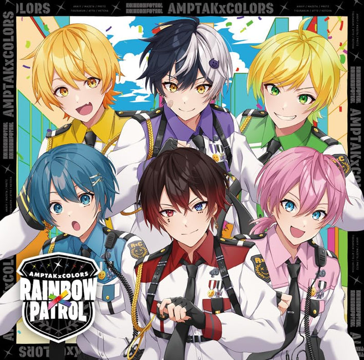 [CD] RAINBOWxPATROL Normal Edition AMPTAKxCOLORS STPR-2003 J-Pop Youtuber NEW_1