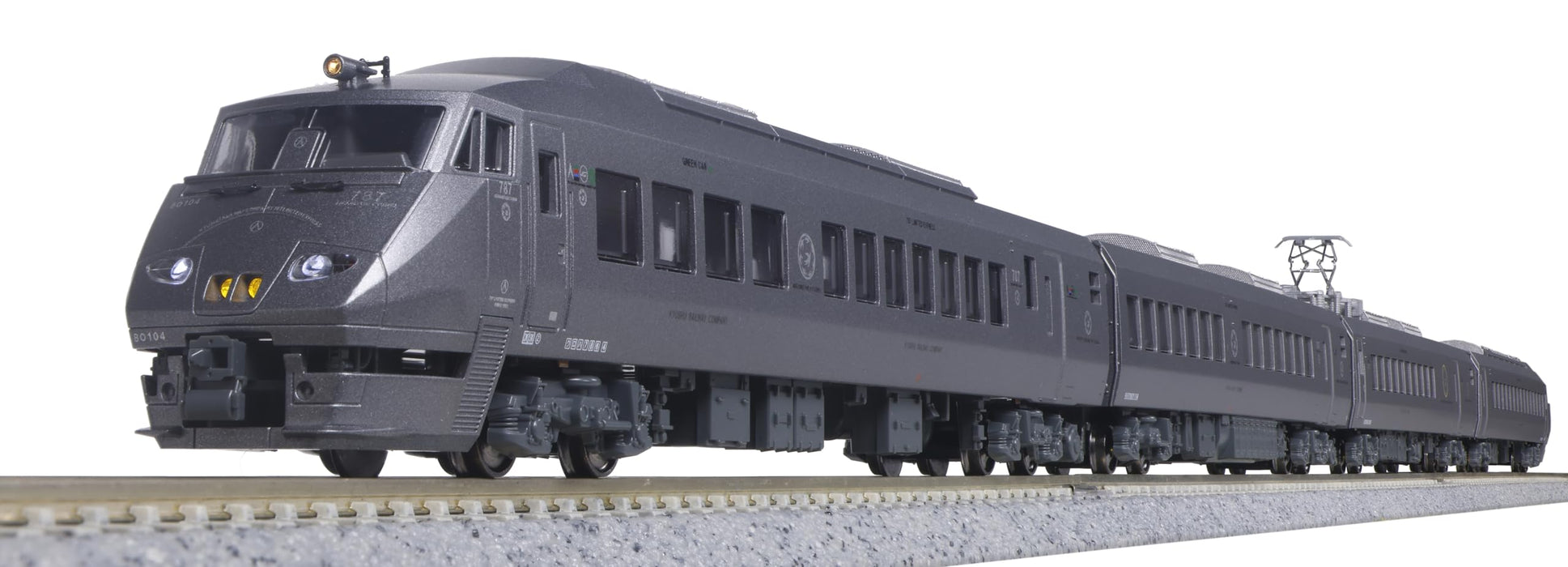 KATO N Gauge 787 Series Around the Kyushu 4-Car Set 10-1541 Railway Model Train_4
