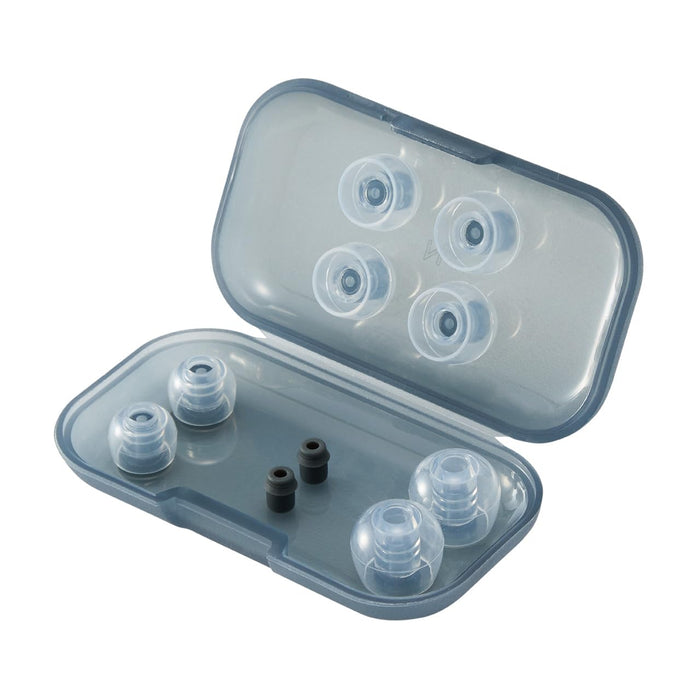 RADIUS Deep Mount Earpiece ZONE HP-DME Clear w/ Special case, Silicone Adapter_1