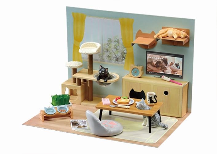 Re-Ment Petit Sample Life with Nekota-san Cats Figurine Set of 8 Full Complete_4
