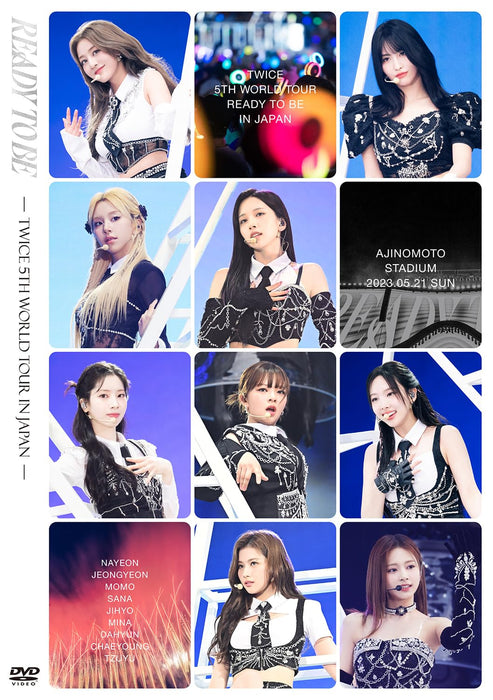 [DVD] TWICE 5TH WORLD TOUR READY TO BE in JAPAN Standard Edition WPBL-90645 NEW_1