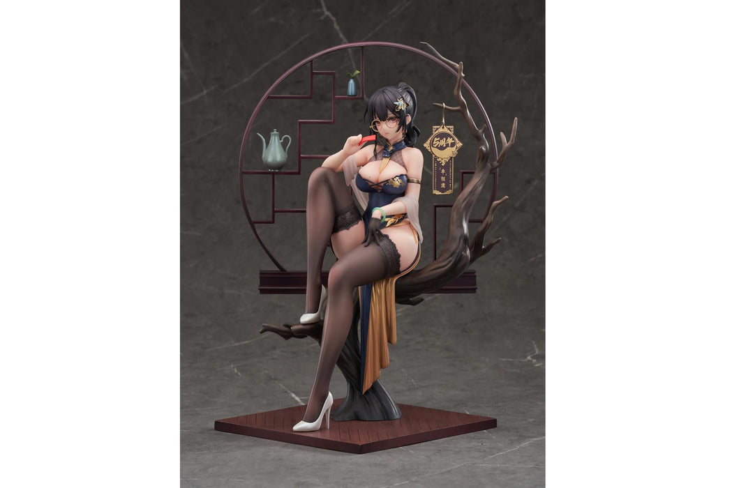 Apex Xiami Aiau Chinese Dress Ink Black Ver. 1/7 PVC&ABS Figure APEX42171 NEW_1