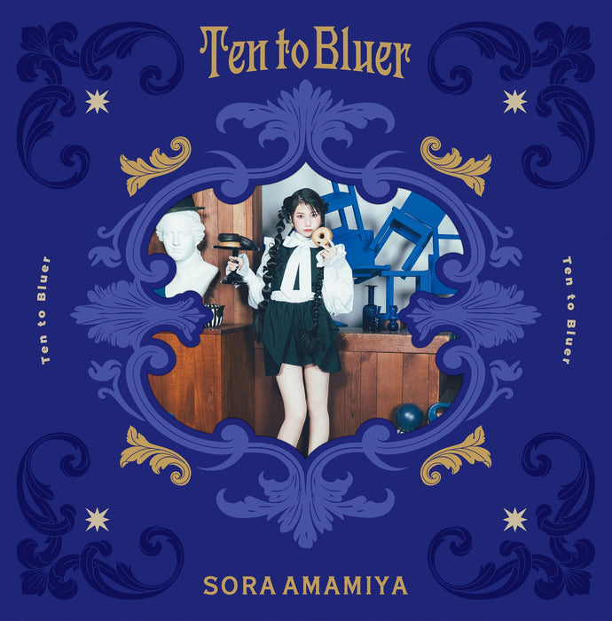 [CD+Blu-ray] Ten to Bluer with GOODS Limited Edition Sora Amamiya SMCL-880 NEW_1