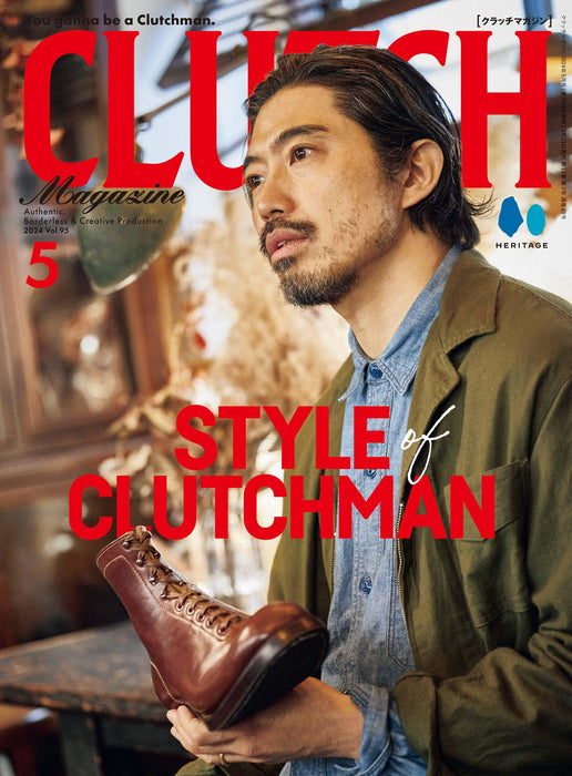 CLUTCH MAGAZINE VOL.95 May 2024 Style Of Clutchman Men's Fashion Magazine NEW_1