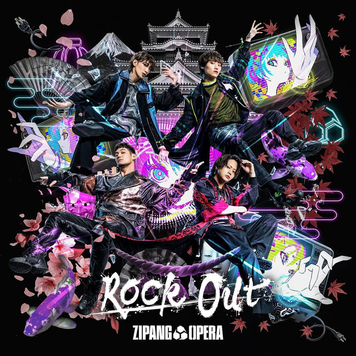 [CD+Blu-ray] ROCK OUT with PHOTOBOOK Normal Edition ZIPANG OPERA LGCL-1012 NEW_1