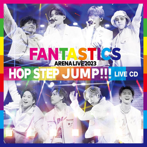 [CD] FANTASTICS ARENA LIVE 2023 HOP STEP JUMP LIVE CD 2-disc RZCD-77962 NEW_1