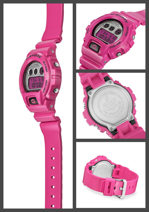 CASIO DW-6900RCS-4JF G-SHOCK CRAZY COLORS 2024 Digital Watch Pink Resin NEW_3