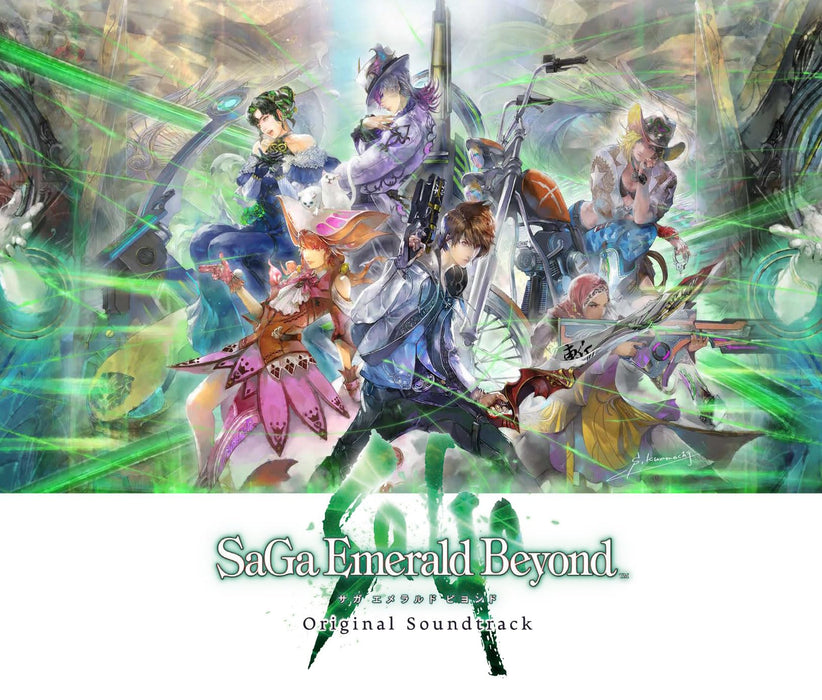 [CD] SaGa Emerald Beyond Original Soundtrack Nomal Edition SQEX-11121 Game Music_1