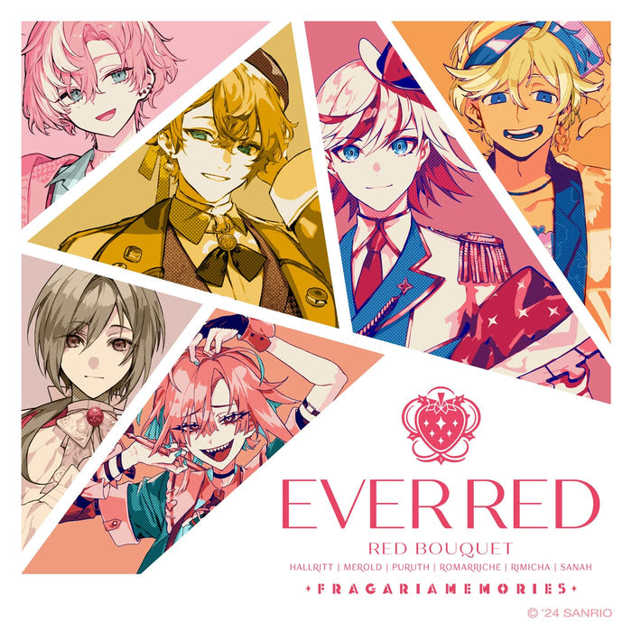 [CD] EVER RED Nomal Edition FRAGARIA MEMORIES (RED BOUQUET) VICL-37730 Sanrio_1