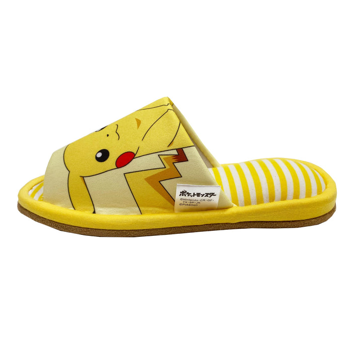 Nippon Slipper Pokemon Pikachu Women’s Room Shoes 24.0 cm 211626 Yellow NEW_3
