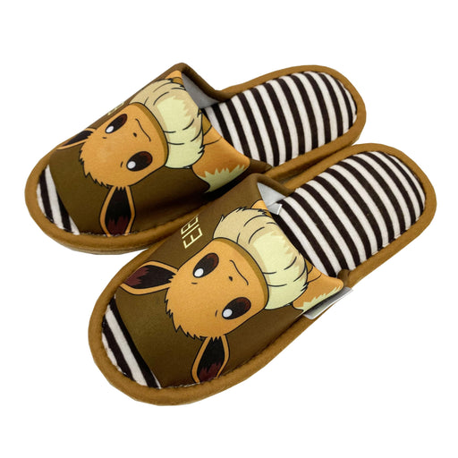 Nippon Slipper Pokemon Eevee Women’s Room Shoes 24.0 cm 211627 Brown Polyester_2