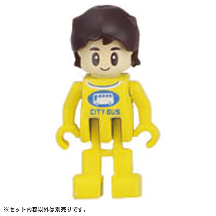 Takara Tomy Tomica Town Bus Stop with passengers figure 933977 for Tomica NEW_4