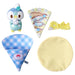 Takara Tomy Pokemon Poke Peace Kurukuru Crepe Plush Doll Piplup Polyester NEW_3