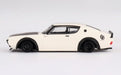 MINI GT 1/64 Nissan Skyline Kenmeri Liberty Walk White RHD DiecastToy MGT00702-R_3