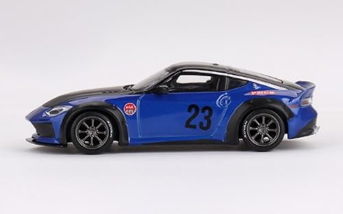 MINI GT 1/64 Nissan Z LB NATION WORKS Seiran Blue LHD Diecast Toy MGT00732-L NEW_3