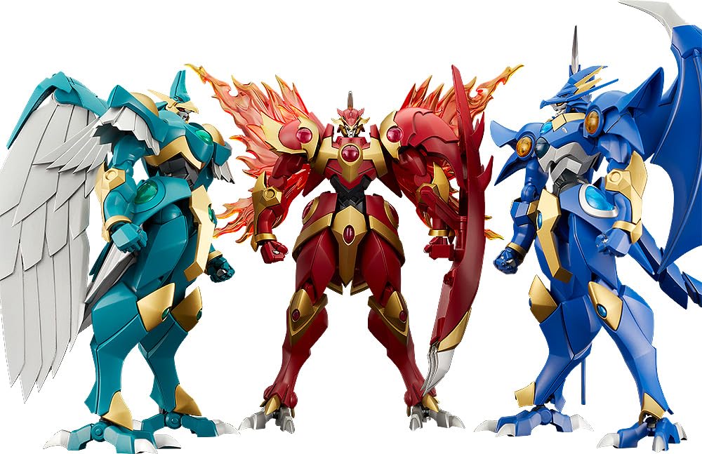 MODEROID Magic Knight Rayearth 3 Legendary Rune Gods Set Model Kit G18962 NEW_1