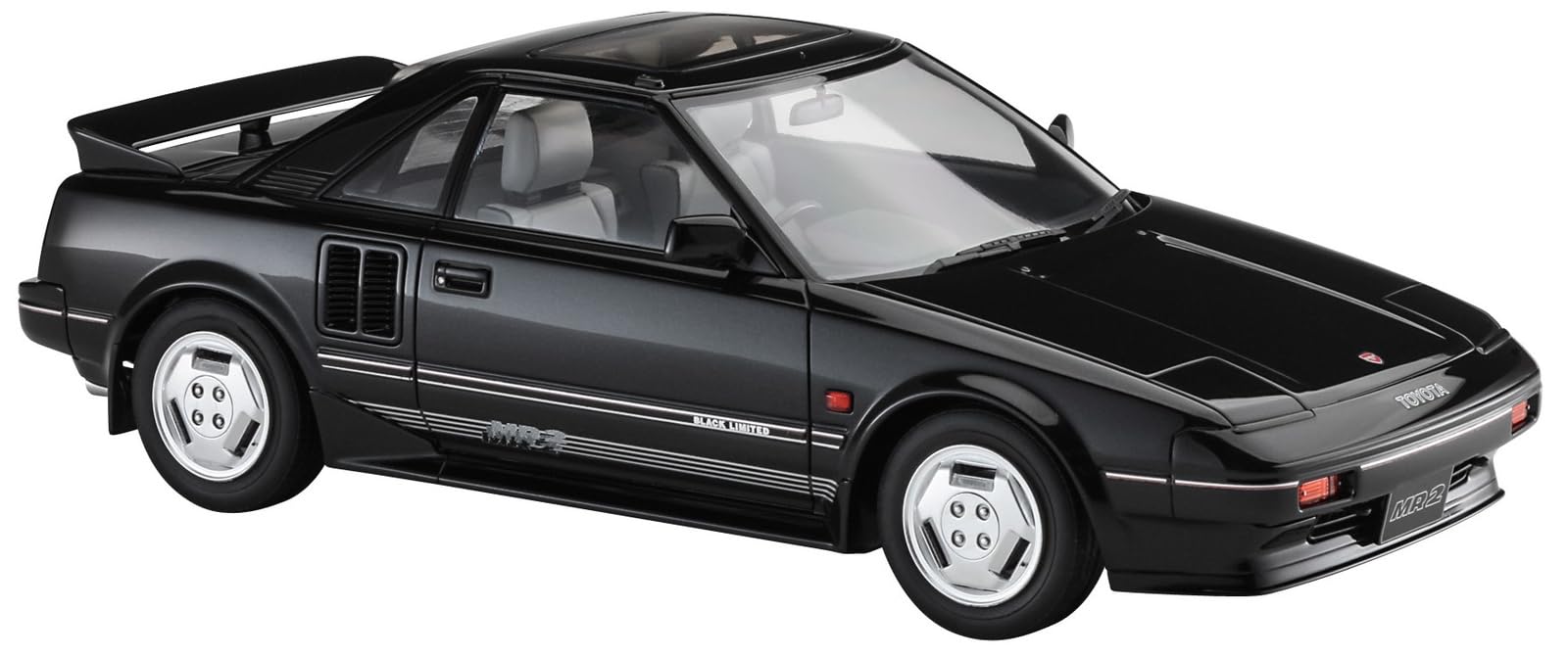 Hasegawa 1/24 Toyota MR2 (AW11) Early Ver. Black Limited 1986 Model Kit ‎20693_1