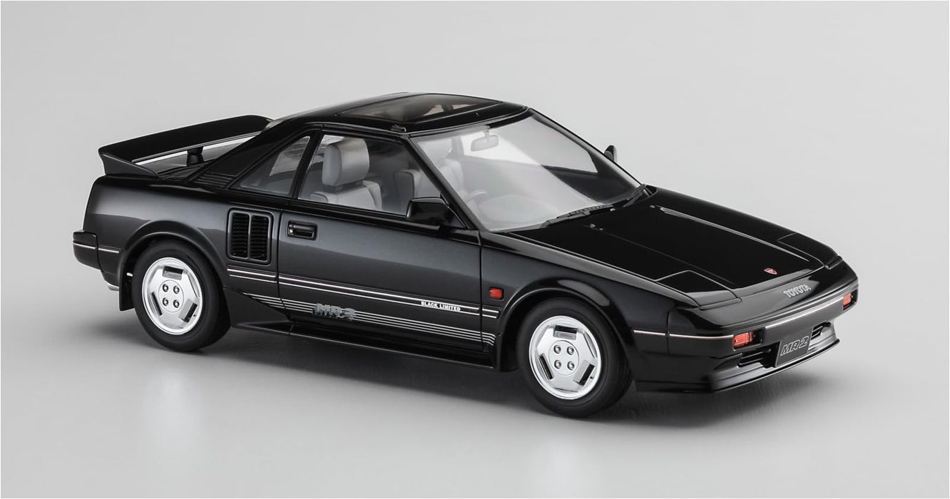 Hasegawa 1/24 Toyota MR2 (AW11) Early Ver. Black Limited 1986 Model Kit ‎20693_5