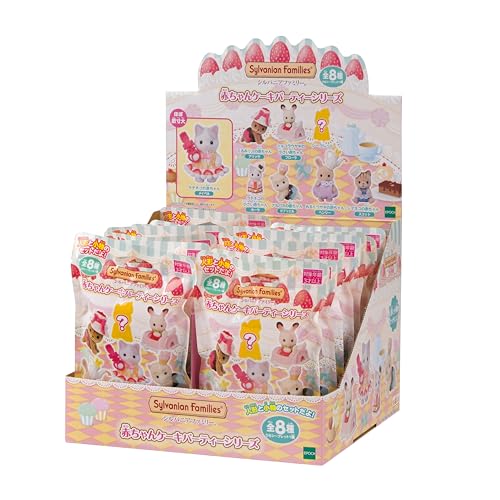 Sylvanian Families Baby Collection Baby Cake Party Series BOX BB-11 Set of 16_1