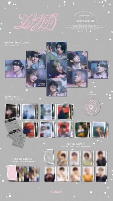 [CD] Samidare EJ ver. Member Solo Jacket Edition &TEAM TYCT-39223 J-Pop NEW_2