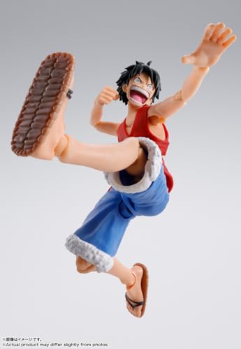 TAMASHII NATIONS S.H.Figuarts Monkey D. Luffy Romance Dawn Figure BAS66473 NEW_6
