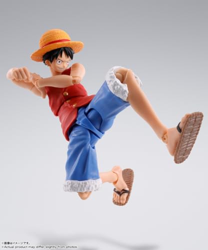 TAMASHII NATIONS S.H.Figuarts Monkey D. Luffy Romance Dawn Figure BAS66473 NEW_7