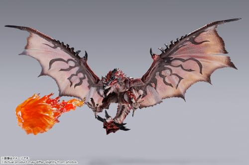 S.H.Monsterarts Monster Hunter RATHALOS 20th Anniversary Edition 400mm Figure_2