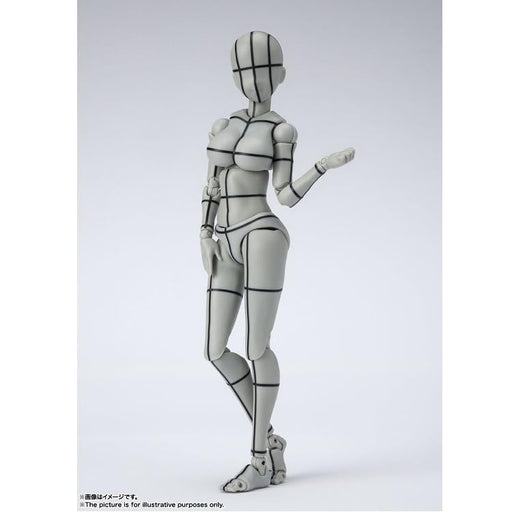 S.H.Figuarts Body-chan Kentaro Yabuki Edition Wire Frame Gray Color Ver. Figure_2